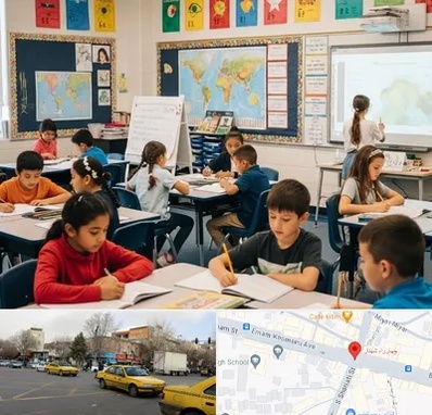 مدرسه دو زبانه در شهناز تبریز 