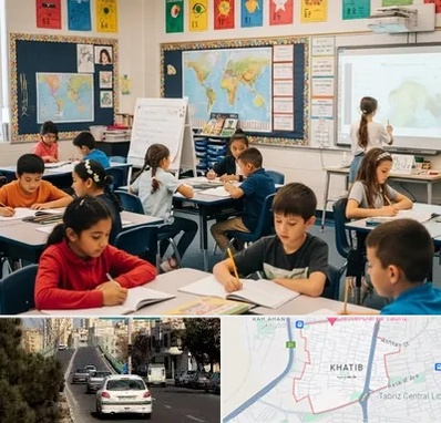 مدرسه دو زبانه در خطیب تبریز 