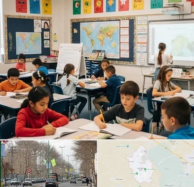 مدرسه دو زبانه در نظرآباد کرج 