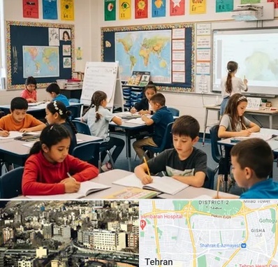 مدرسه دو زبانه در مرزداران 