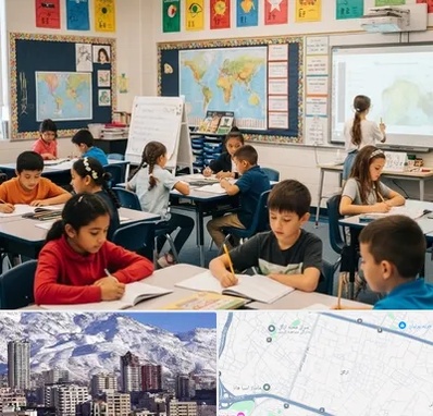 مدرسه دو زبانه در ازگل 