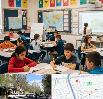 مدرسه دو زبانه در کوی فیروز تبریز 