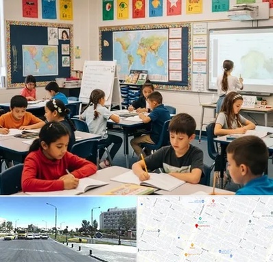 مدرسه دو زبانه در بلوار کلاهدوز مشهد 