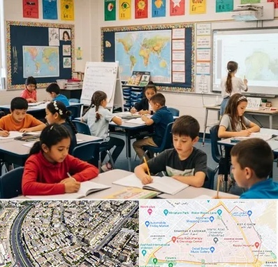 مدرسه دو زبانه در شهرک غرب مشهد 