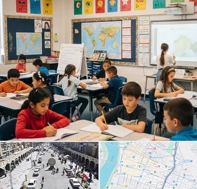 مدرسه دو زبانه در نادری اهواز 