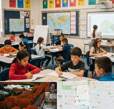 مدرسه دو زبانه در منطقه 6 تهران 