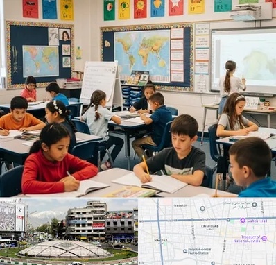 مدرسه دو زبانه در مرکز تهران 