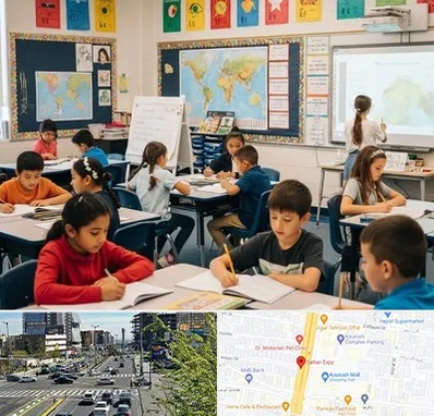 مدرسه دو زبانه در ستاری 