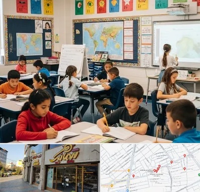 مدرسه دو زبانه در عطاران قم 