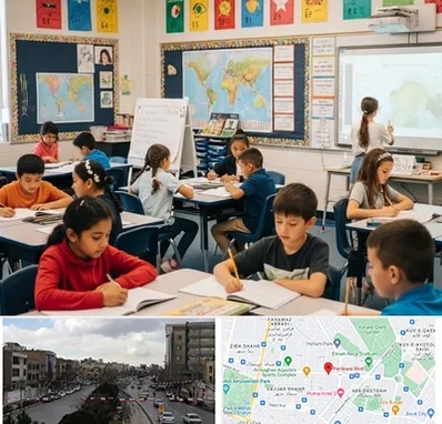 مدرسه دو زبانه در بلوار فردوسی مشهد 