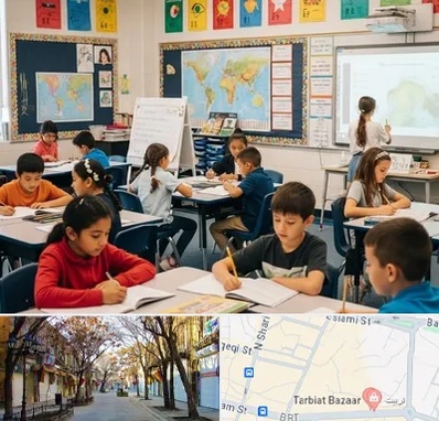 مدرسه دو زبانه در تربیت تبریز 