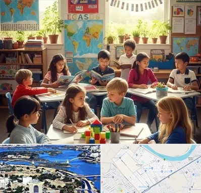 دبستان دو زبانه در کوروش اهواز 