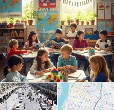 دبستان دو زبانه در نادری اهواز 