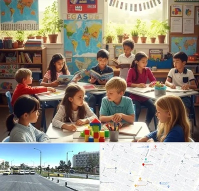 دبستان دو زبانه در بلوار کلاهدوز مشهد 