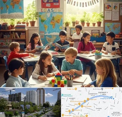 دبستان دو زبانه در اندرزگو 