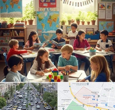 دبستان دو زبانه در گلشهر کرج 