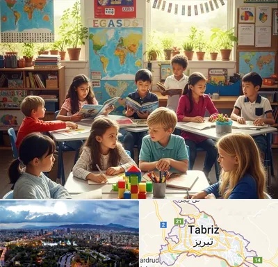دبستان دو زبانه در تبریز