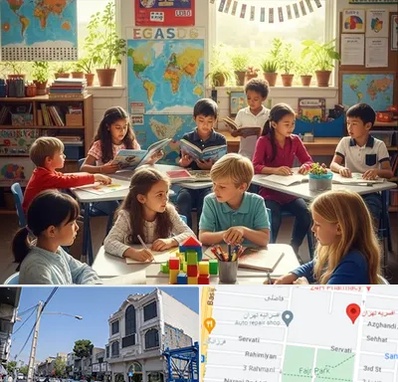 دبستان دو زبانه در افسریه 