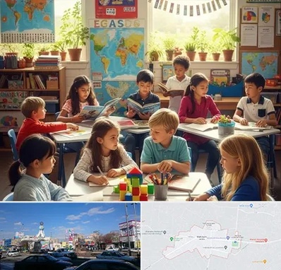 دبستان دو زبانه در ماهدشت کرج 