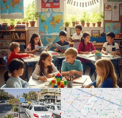 دبستان دو زبانه در مفتح مشهد 