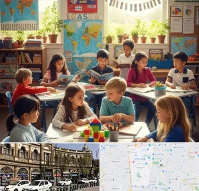 دبستان دو زبانه در منطقه 11 تهران 