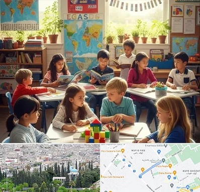 دبستان دو زبانه در محلاتی شیراز 