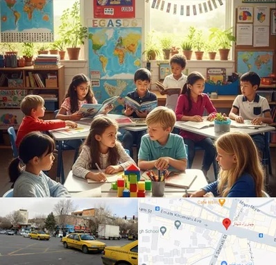 دبستان دو زبانه در شهناز تبریز 