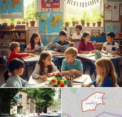 دبستان دو زبانه در دزاشیب