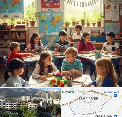 دبستان دو زبانه در اختیاریه 