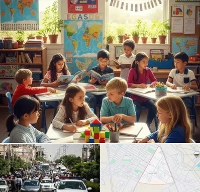 دبستان دو زبانه در سیدی مشهد 