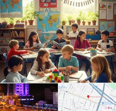 دبستان دو زبانه در آبرسان تبریز 