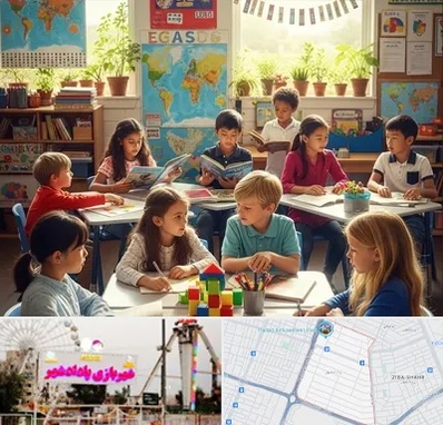 دبستان دو زبانه در پادادشهر اهواز 