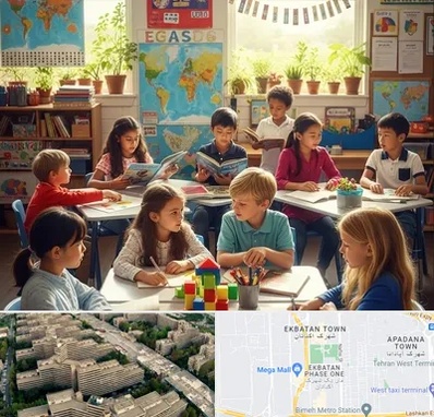 دبستان دو زبانه در اکباتان 