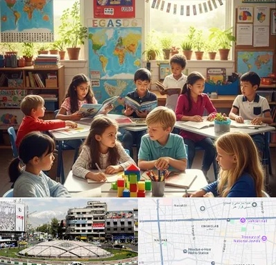 دبستان دو زبانه در مرکز تهران 