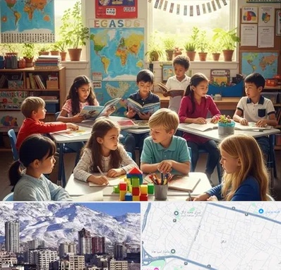 دبستان دو زبانه در ازگل 