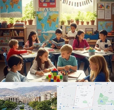 دبستان دو زبانه در خانی آباد 