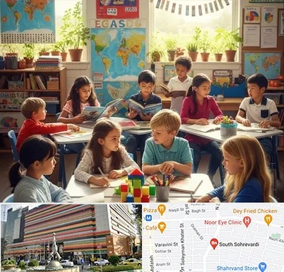 دبستان دو زبانه در سهروردی 