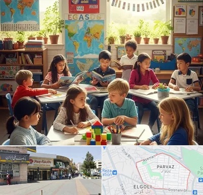 دبستان دو زبانه در پرواز تبریز 