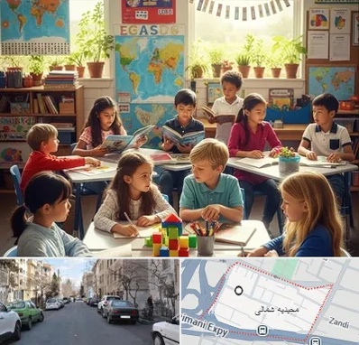 دبستان دو زبانه در مجیدیه شمالی