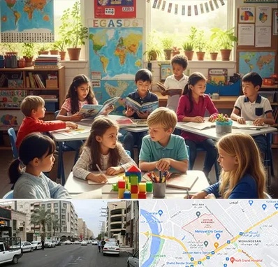 دبستان دو زبانه در زیتون کارمندی اهواز 