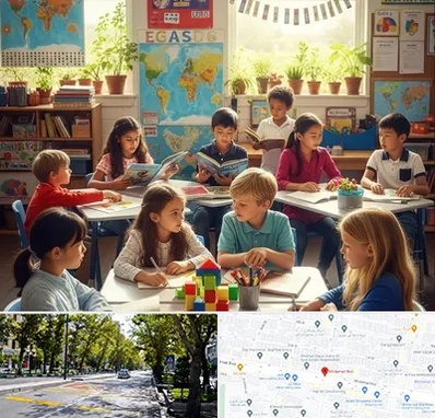 دبستان دو زبانه در میرداماد 