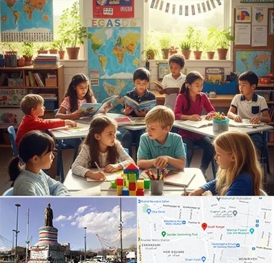 دبستان دو زبانه در کارگر جنوبی 