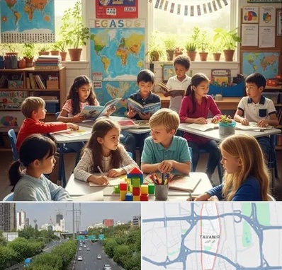 دبستان دو زبانه در توانیر 