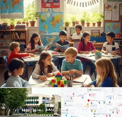 دبستان دو زبانه در طالقانی 