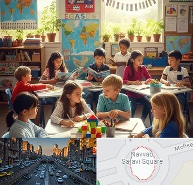 دبستان دو زبانه در نواب 