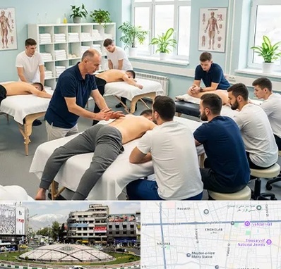 آموزش ماساژ در مرکز تهران 