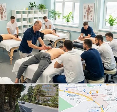 آموزش ماساژ در مهرویلا کرج 