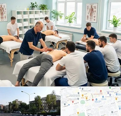 آموزش ماساژ در میدان کاج 