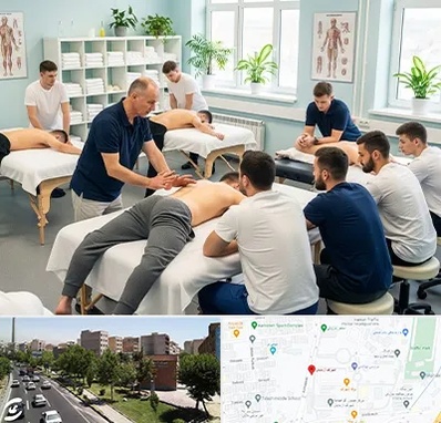 آموزش ماساژ در شهرک آزمایش 