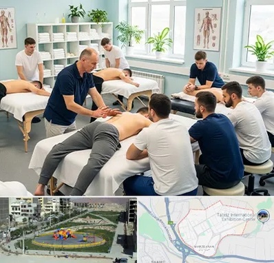 آموزش ماساژ در مرزداران تبریز 